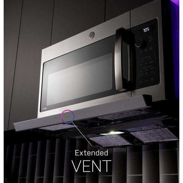 GE Profile™ 2.2 Cubic Feet OverTheRange Microwave with Sensor Cooking